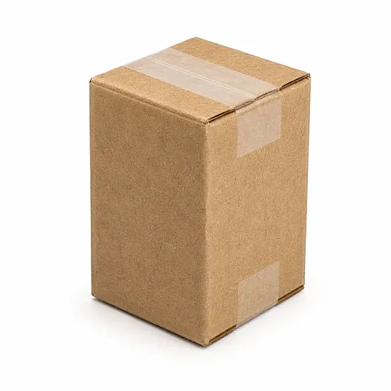 3x3x4cm Koli - 0,01 Desi Koli - Tek Oluklu Koli - Kraft - 3
