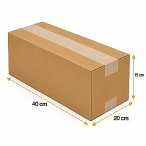 40x20x15cm Koli - 4 Desi Koli - Çift Oluklu Koli - Kolici (1)