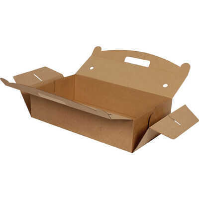 40x21,5x10cm Kutu - 3 Desi Kutu - Lahmacun Kutusu - Kraft - 2