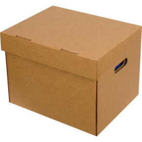 41x33x31cm Kutu - 14 Desi Kutu - Çift Oluklu Arşiv Kutusu - 3