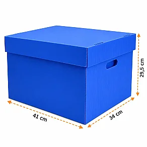  41x34x29,5cm Plastik Arşiv Kutusu - 3