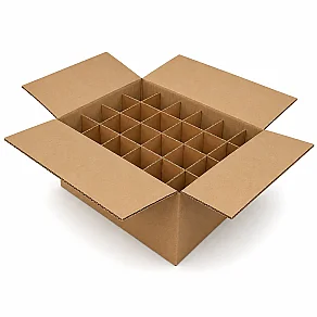 44x29,5x12,7cm Koli - 6 Desi Koli - Seperatörlü Su Bardağı Kolisi - 1