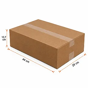 44x29,5x12,7cm Koli - 6 Desi Koli - Seperatörlü Su Bardağı Kolisi - Kolici (1)