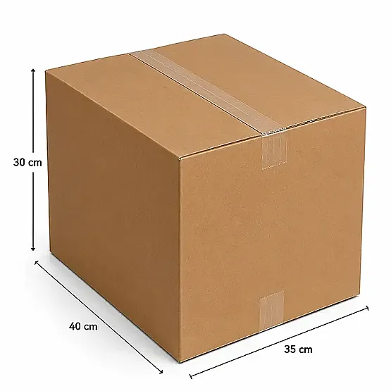 45x35x30cm Koli - 13 Desi Koli - Çift Oluklu Koli - 2