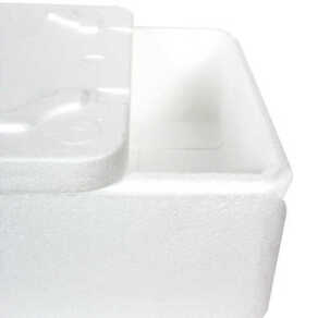 49*39,5*19,5 cm Strafor Et ve Balık Kutusu - 10 Kg. - Kolici (1)