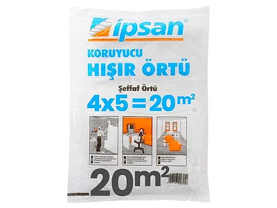  4x5 Metre Koruyucu Naylon Örtü - 2