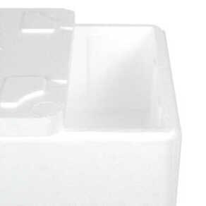 50,5*40,5*26,5 cm Strafor Et ve Balık Kutusu - 15 Kg. - Kolici (1)