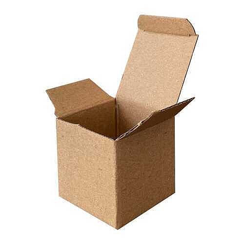5x5x5 cm 0.04 Desi Kraft Box - 1