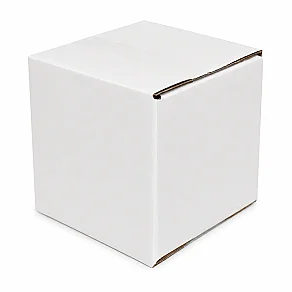 5x5x5cm Koli - 0,04 Desi Koli - Tek Oluklu Koli - Beyaz - Kolici (1)