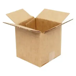 5x5x5cm Koli - 0,04 Desi Koli - Tek Oluklu Koli - Kraft - Kolici (1)