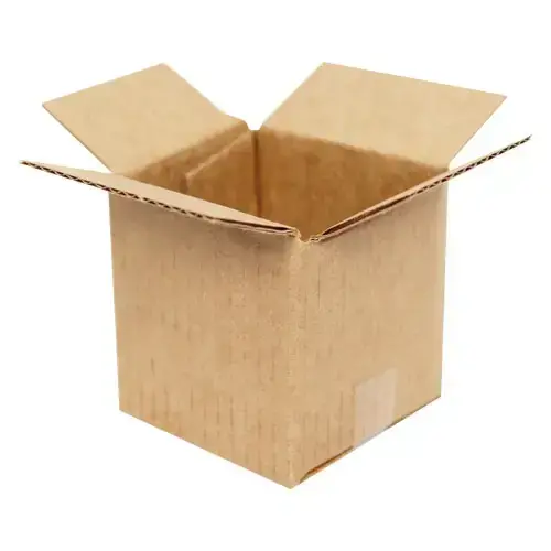 5x5x5cm Koli - 0,04 Desi Koli - Tek Oluklu Koli - Kraft - 2