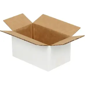 6,5*3,5*3cm Koli - 0,02 Desi Koli - Tek Oluklu Beyaz Koli - Kolici (1)