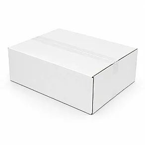60x40x12cm Koli - 10 Desi Koli - Çift Oluklu Koli - Beyaz - 3