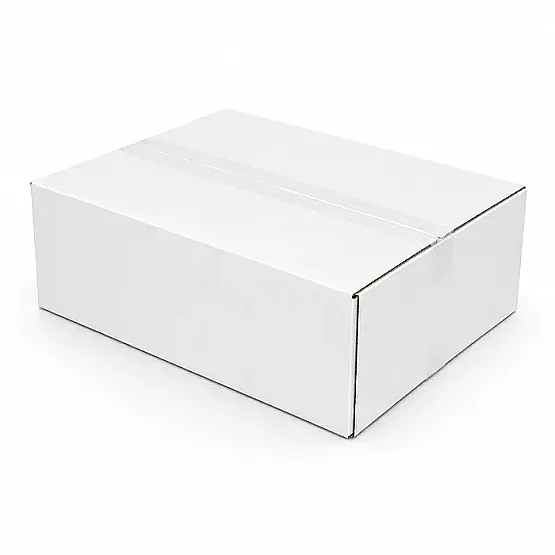 60x40x12cm Koli - 10 Desi Koli - Çift Oluklu Koli - Beyaz - 3
