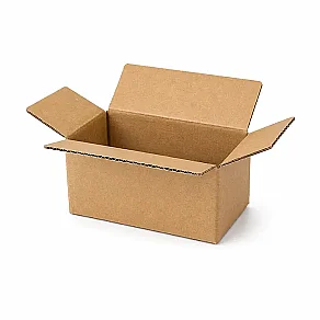6,5x3,5x3cm Koli - 0,02 Desi Koli - Tek Oluklu Koli - Kraft - 1
