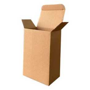 7,5x5,5x12cm Kutu - 0,2 Desi Kutu- Tek Oluklu Kutu - Kraft - Kutu