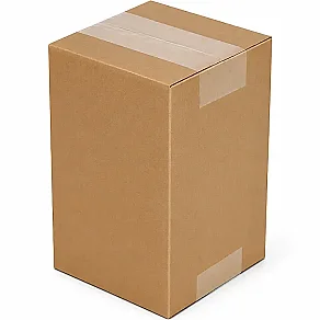 7x7x9cm Koli - 0,1 Desi Koli - Çift Oluklu Koli - Beyaz - Kolicim (1)