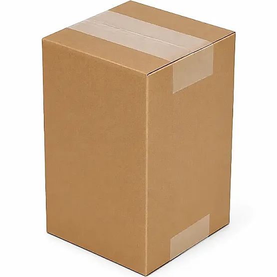 7x7x9cm Koli - 0,1 Desi Koli - Çift Oluklu Koli - Beyaz - 2