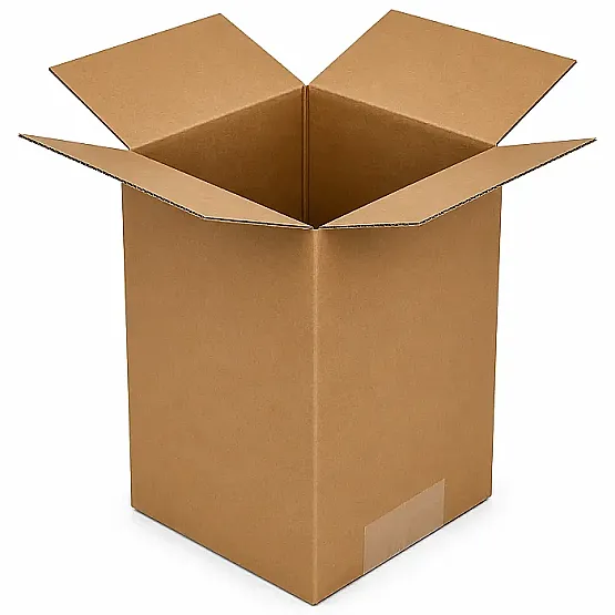 7x7x9cm Koli - 0,1 Desi Koli - Çift Oluklu Koli - Beyaz - 3