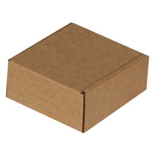 8*8*4cm Kilitli Kutu - Kraft