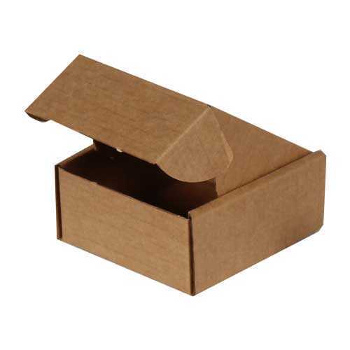 8*8*4cm Kilitli Kutu - Kraft