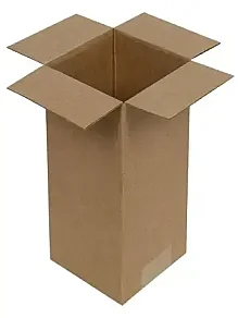8x8x10 cm Kraft Single Wall Box 0.2 Desi Box - Kolici (1)