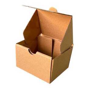 9x7,5x5,5cm Kutu - 0,1 Desi Kutu - Tek Oluklu - Kraft - Kutu