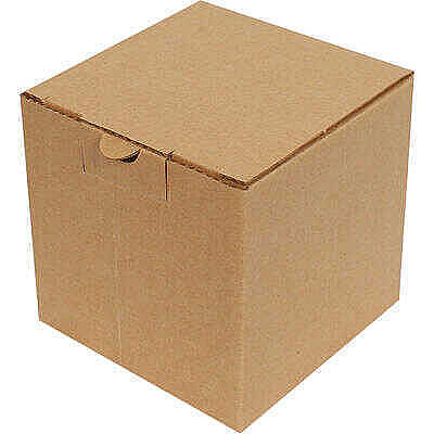 9x9x11 cm Kraft Single Wall Box - 0.3 Desi - 1