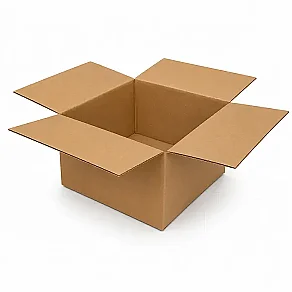 9x9x8cm Koli - 0,2 Desi Koli - Tek Oluklu Koli - Kraft - 1