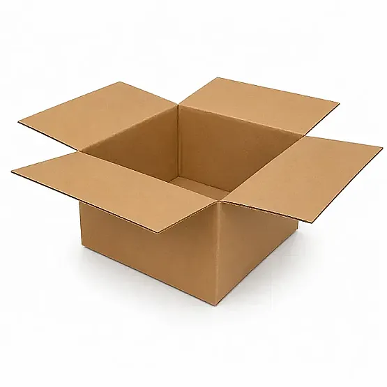 9x9x8cm Koli - 0,2 Desi Koli - Tek Oluklu Koli - Kraft - 1