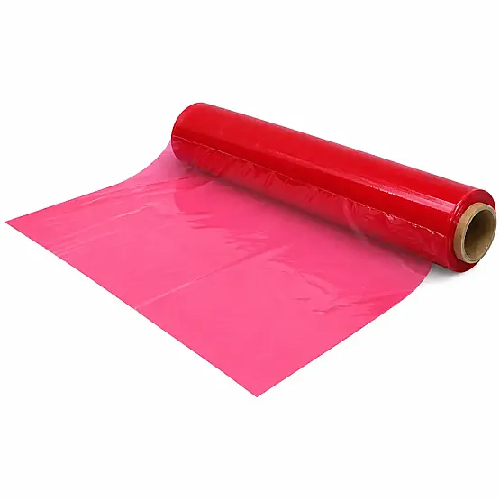 Kırmızı Renkli Streç Film – 50cm x 180 Metre - 3