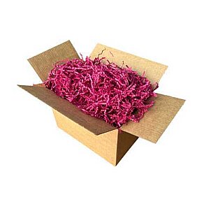 Burgundy Crinkle Cut Paper Filler 250 g - Ambalaj Malzemesi (1)