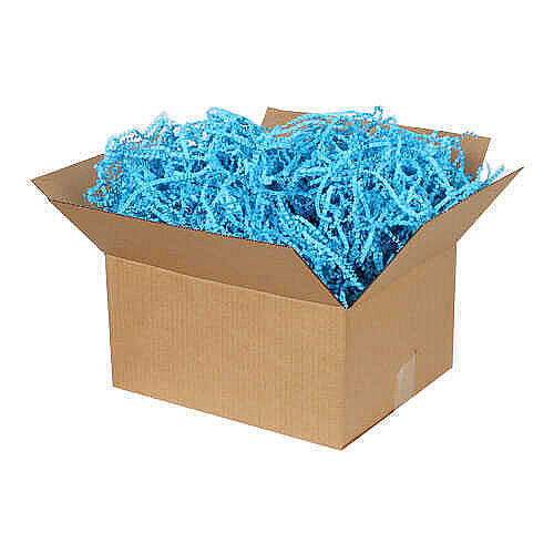 Dark Blue Zigzag Shredded Paper 1 Kg - 1