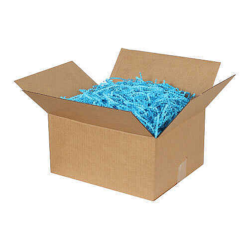 Dark Blue Zigzag Shredded Paper 1 Kg - 2