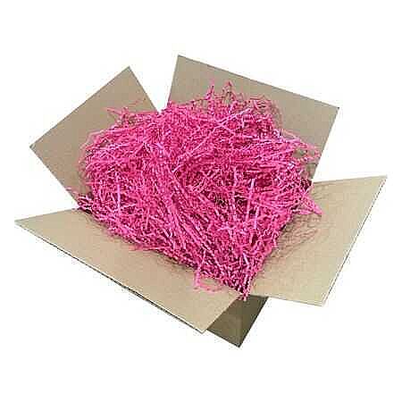Fuchsia Pink Crinkle Cut Paper Filler - 1 Kg - 2