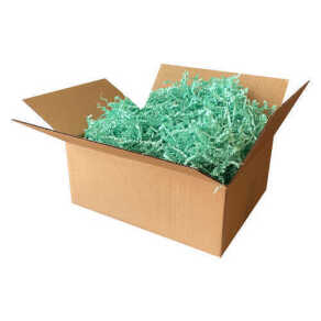 Zikzak Kırpık Kağıt Dolgu Malzemesi - Yeşil - 1 Kg. - Kolimarket (1)