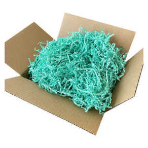 Zikzak Kırpık Kağıt Dolgu Malzemesi - Yeşil - 1 Kg. - Kolimarket