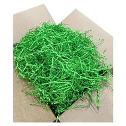 Zikzak Kırpık Kağıt Dolgu Malzemesi- Fıstık Yeşili - 250 Gr - Thumbnail