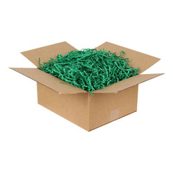 Zikzak Kırpık Kağıt Dolgu Malzemesi- Koyu Yeşil -1 Kg. - Thumbnail