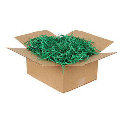 Zikzak Kırpık Kağıt Dolgu Malzemesi- Koyu Yeşil -250Gr - 2