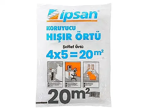 Koruyucu Naylon Örtü 4x5 Metre - 2