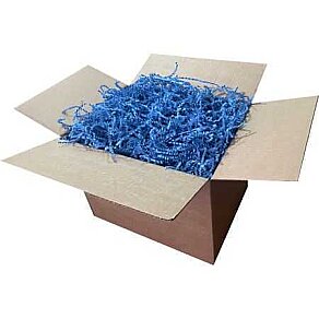Midnight Blue Crinkle Cut Paper Filler - 250 g - Kutu
