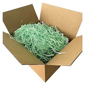 Mint Green Zigzag Shredded Paper 1 kg - Kolimarket