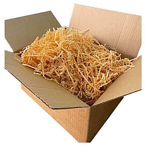 Mustard Zigzag Shredded Paper 1 Kg - Kolimarket