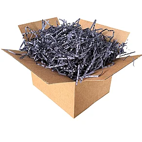 Navy Blue Crinkle Cut Paper Filler 250 g - Ambalaj Malzemesi (1)