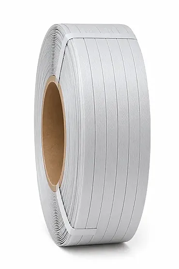 8mm Yarı Otomatik Makina Bağlama Çemberi - Beyaz - 1