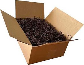 Plum Crinkle Cut Paper Filler - 1 kg - Kutu (1)