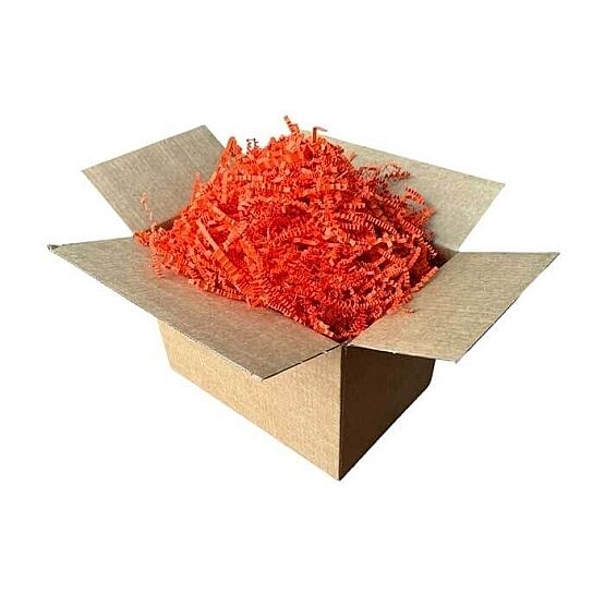 Red Crinkle Cut Paper Filler 1 kg. - 3