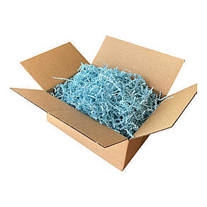 Turquoise Zigzag Shredded Paper 1 Kg - Kolimarket (1)