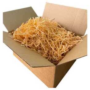 Zikzak Kırpık Kağıt Dolgu Malzemesi - Hardal - 250Gr. - Kolimarket